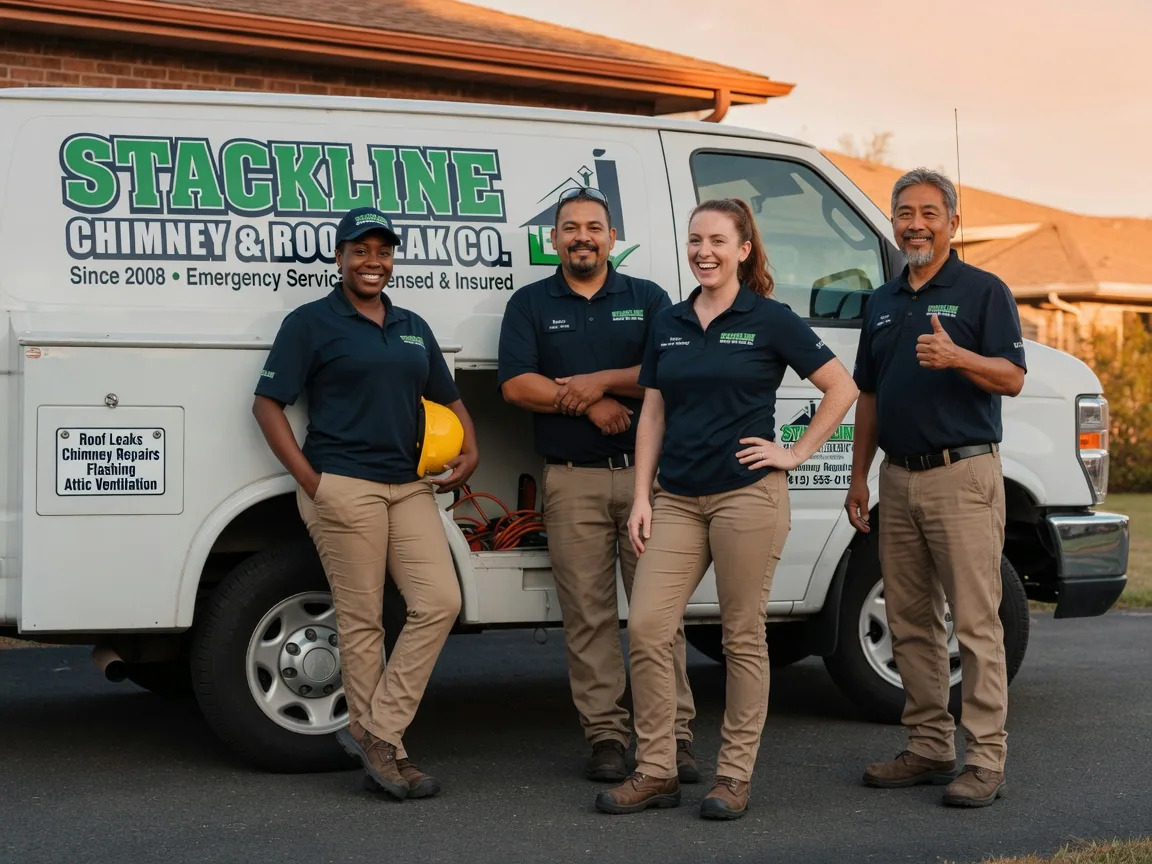 Chimney flashing repair company in Old Forge, PA